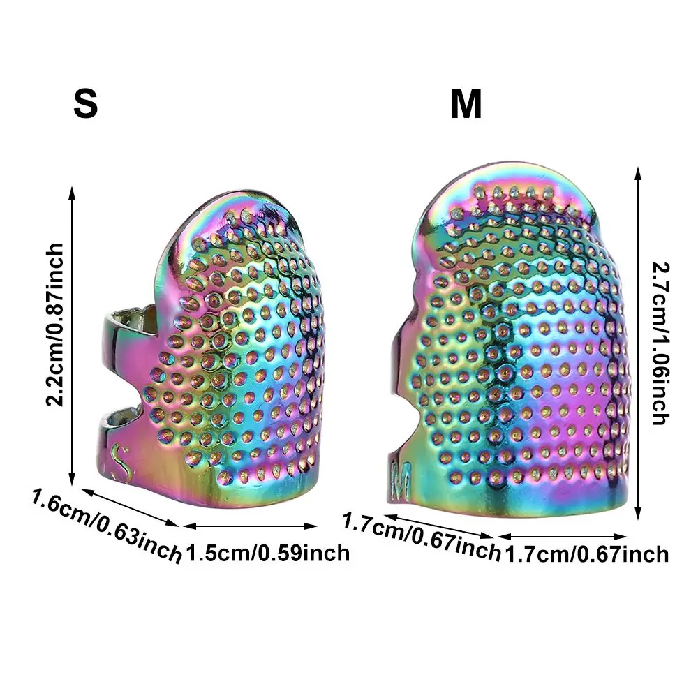 Винтажный Золотой протектор для пальцев наперсток иглы античное кольцо ручная