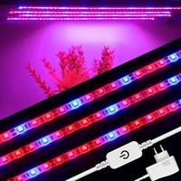 5 M LED Phyto Lamps Full Spectrum Dimmable Touch Switch LED Strip 5050 Waterprpoof Plant Grow Lights For Greenhouse Hydroponic