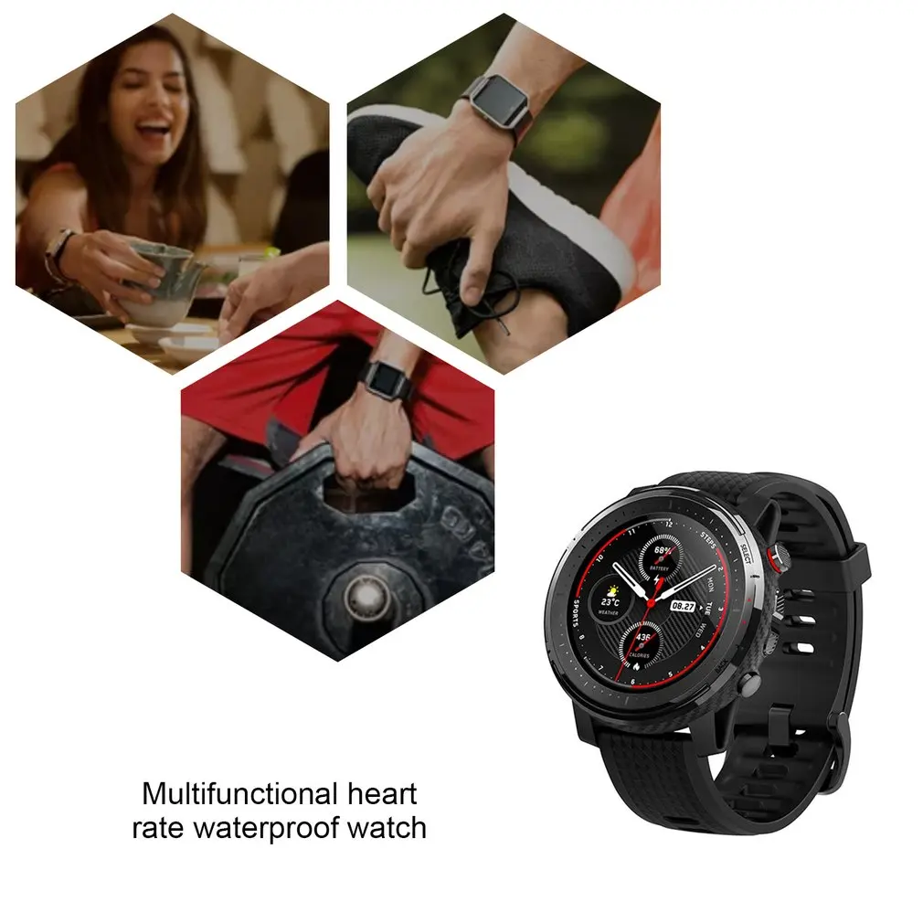 

Smart Sports Watch Youth Edition 1S Gps Positioning 30-Days Battery Life Sleep Monitoring Information Notification