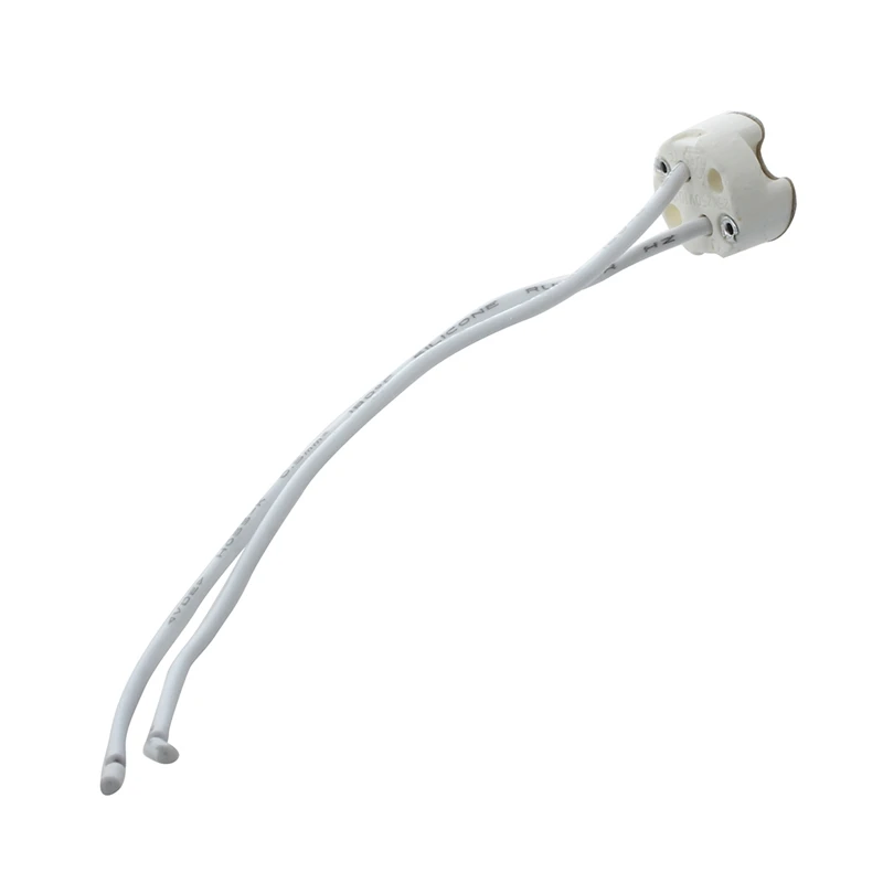 

15 Pcs White MR16 GU5.3 Ceramic Base Socket LED Light Lamp Holder