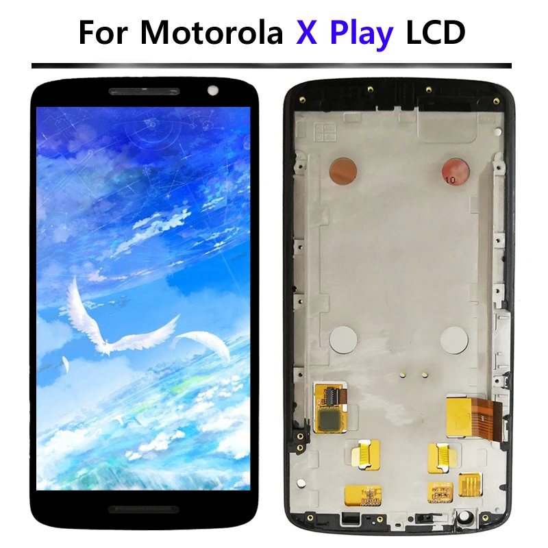 Оригинальный дисплей 5 дюйма для Moto X Play X3 XT1561 XT1562 XT1563 ЖК-дисплей и технические