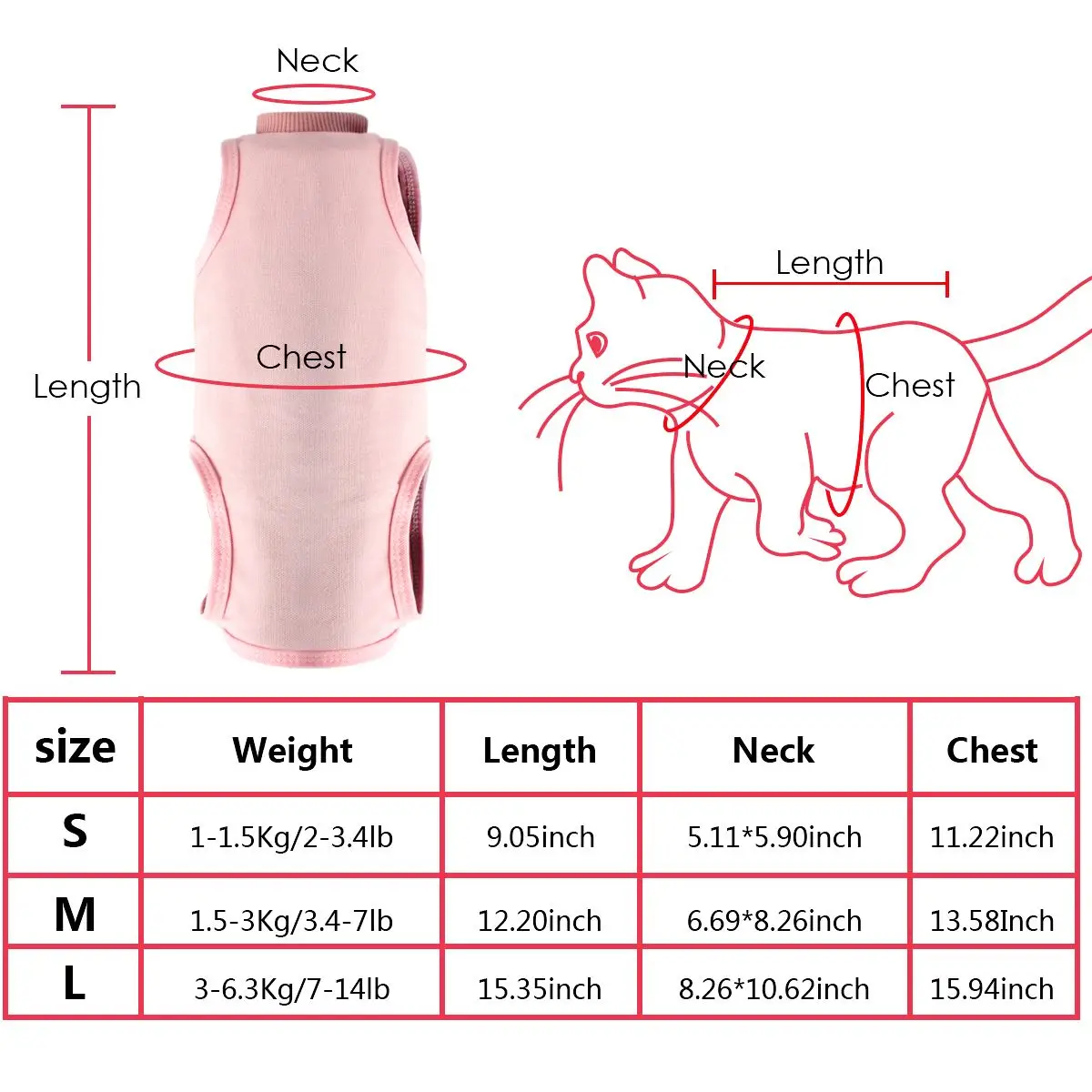 

Pet Cat Recovery Suit After Surgery Wear E Collar & Cone Of Shame Alternative Protect Wounds Cat Supplies Pet Products