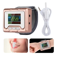 650nm laser physiotherapy therapy watch wrist diode high blood pressure high blood fat sugar treatment nose rhinitis cure lllt