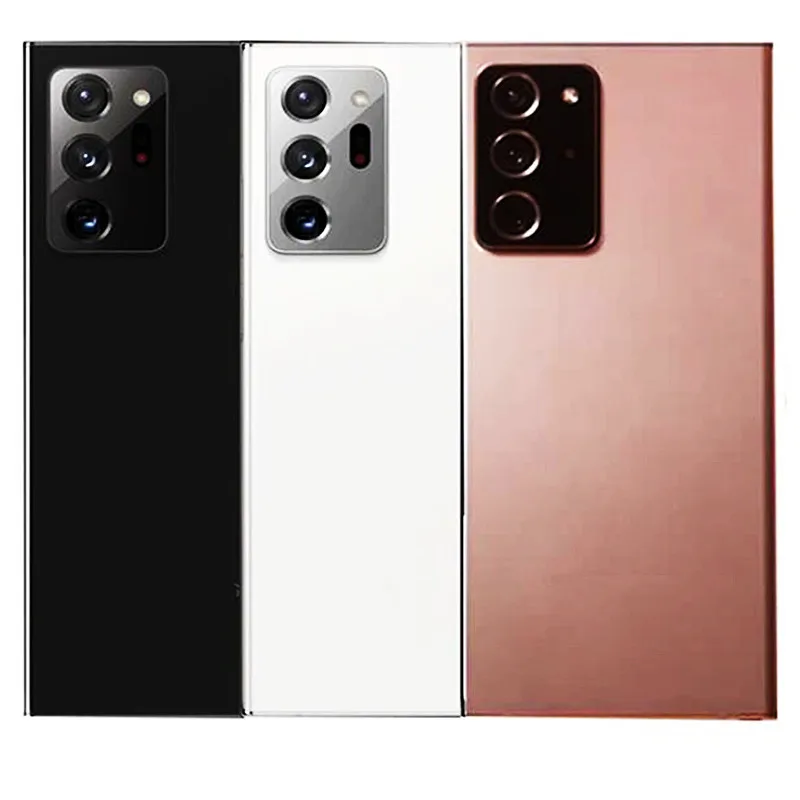 Задняя крышка батарейного отсека для Samsung Galaxy Note 20 Ultra N980 стеклянная 3d-панель