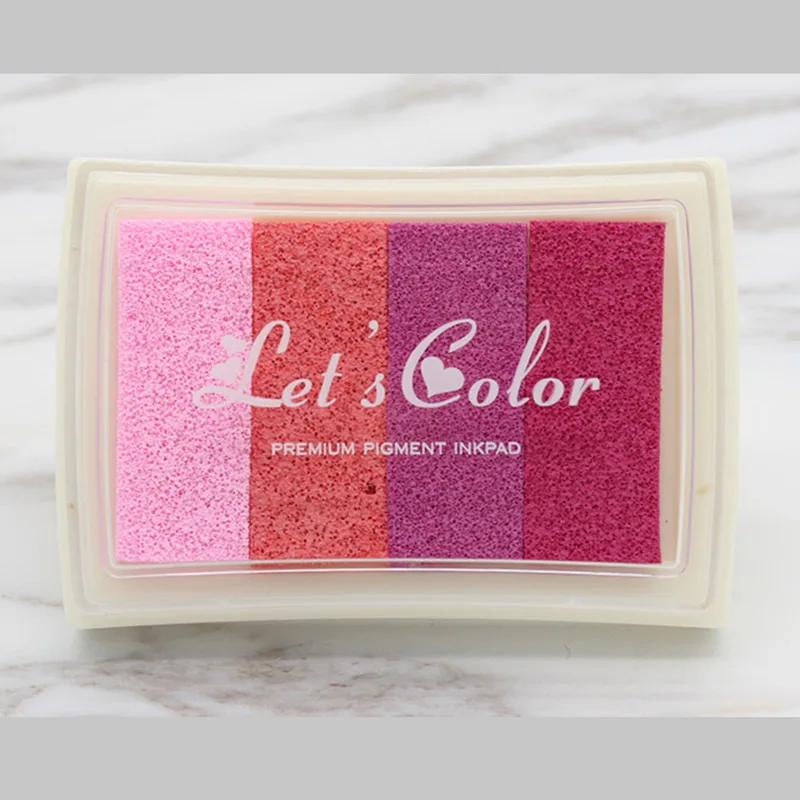 1 коробка/5 цветов сделай сам скрапбукинг старинные ремесла Ink Pad печатные штампы