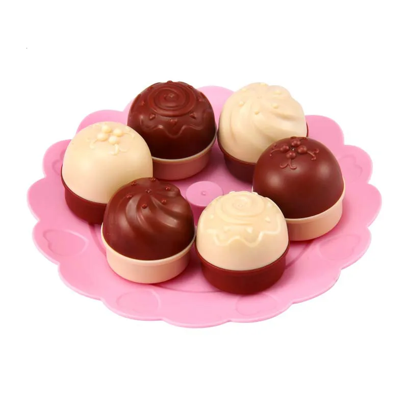 Горячая Распродажа розовый торт для девочек мини-набор приготовления печенья