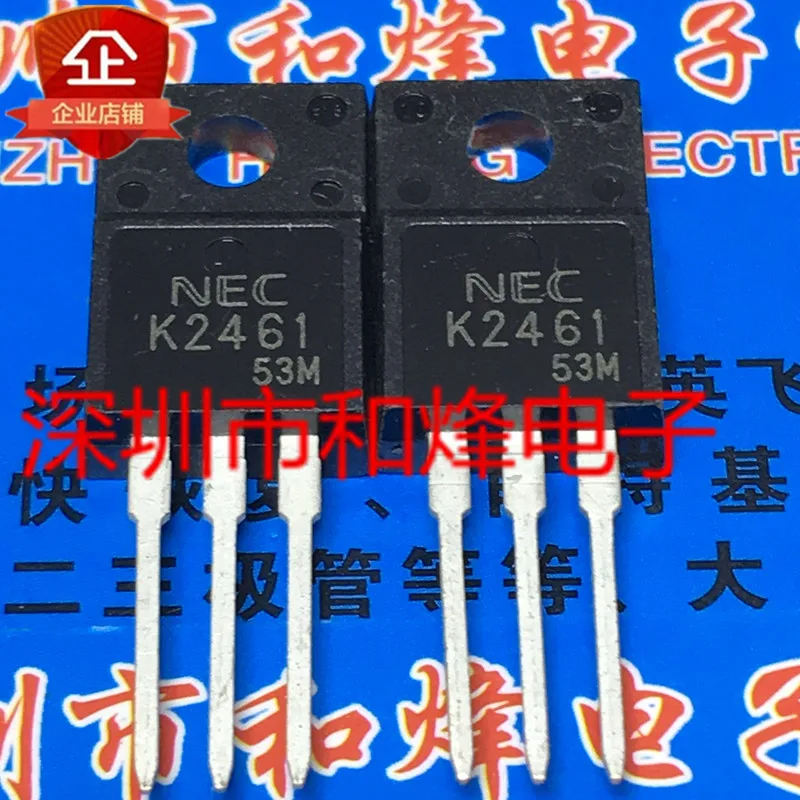 

10 шт. 2SK2461 K2461 TO-220F 100V 20A