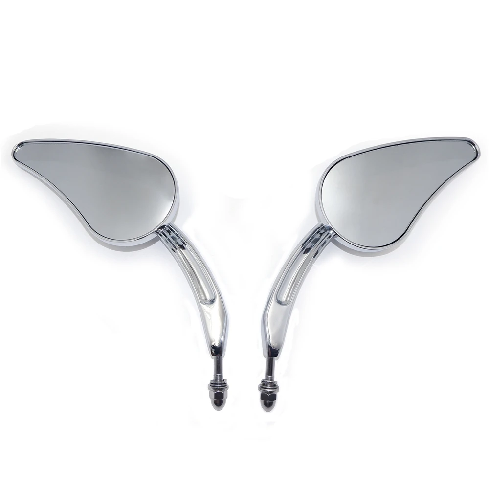 

Custom Tailfin Mirrors For Harley davidson Sportster 883 XLH Springer Softail V Rod Afetermarket free shipping motorcycle parts