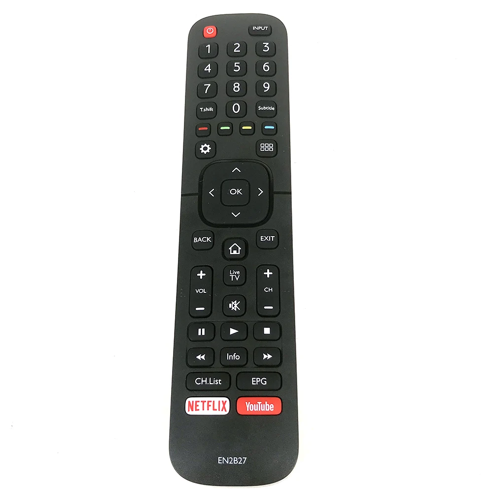 Новый оригинальный пульт дистанционного управления EN2B27 для Hisense LCD TV с NETFLIX YouTube