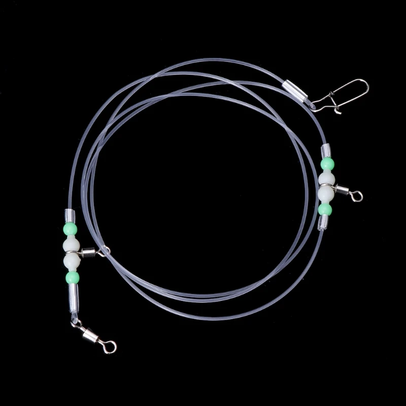 1 группа рыболовные снасти линии Вертлюги ночные светящиеся бусины булавки Rolling