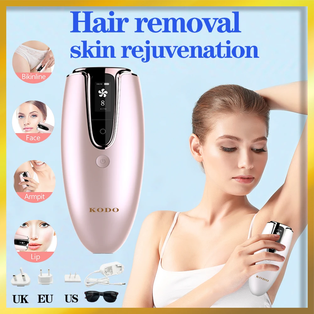 

Laser Epilator IPL Hair Removal for Women and Men Permanent Painless Laser Hair Removal System at-Home Hair Remover Treatment
