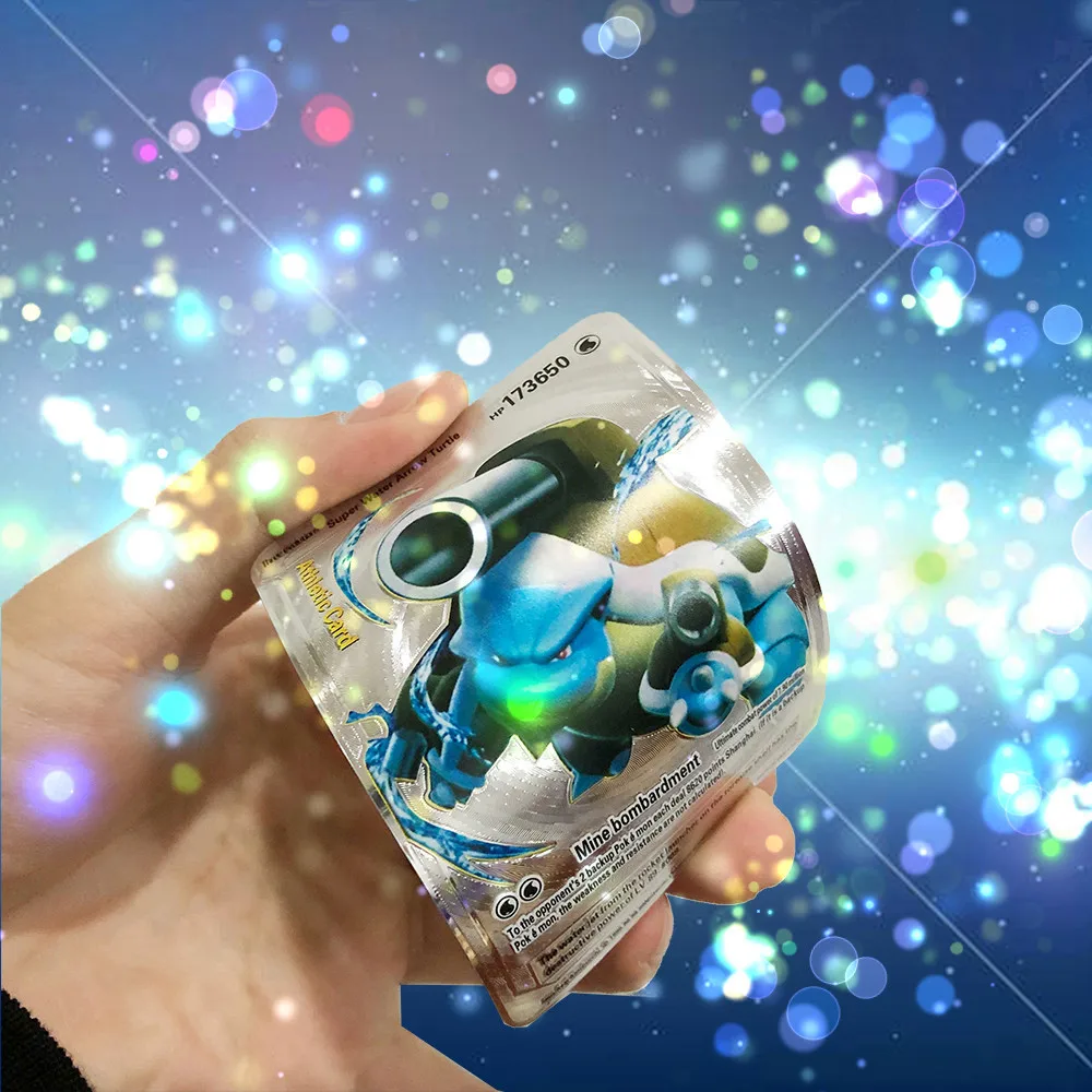 

NEW 27-54 Pokemon Cards Metal Card V Card PIKACHU Charizard Golden Vmax Card Kids Game Collection Cards Christmas Gift FOR Kids