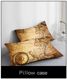 Роскошный комплект постельного белья King/Europe/queen/Custom, 3D набор пододеяльников, одеяло/покрывало, постельное белье, винтажный комплект постельного белья с картой