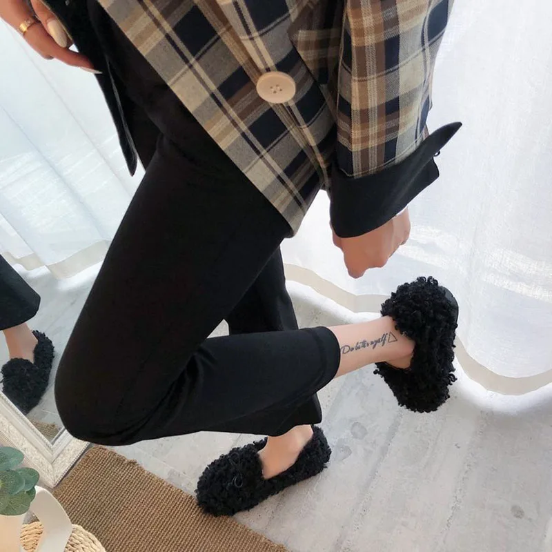 Aleafalling/Новое поступление весенне-Осенняя обувь на плоской подошве милая для