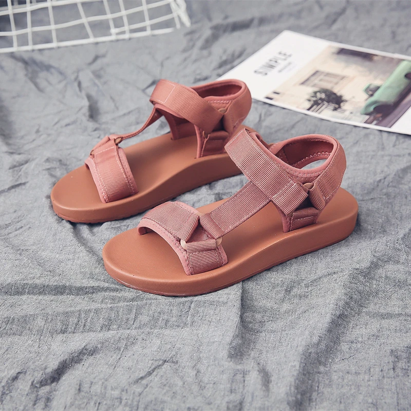 Новинка летние женские босоножки новейшие из лайкры модная обувь для отдыха на