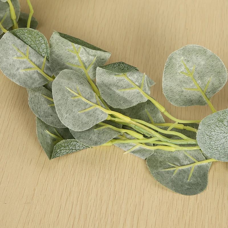 Искусственные листья эвкалипта гирлянда из листьев лоза искусственные растения