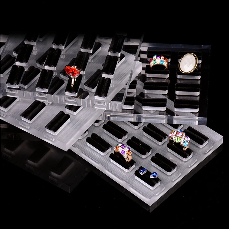 Подставка для ювелирных украшений 32 дюйма витрина колец держатель органайзер