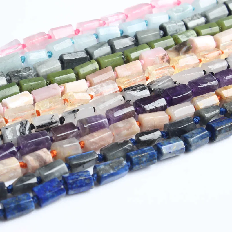 LanLi натуральные ювелирные изделия 8x11 мм разные цвета тангента самолета колонна