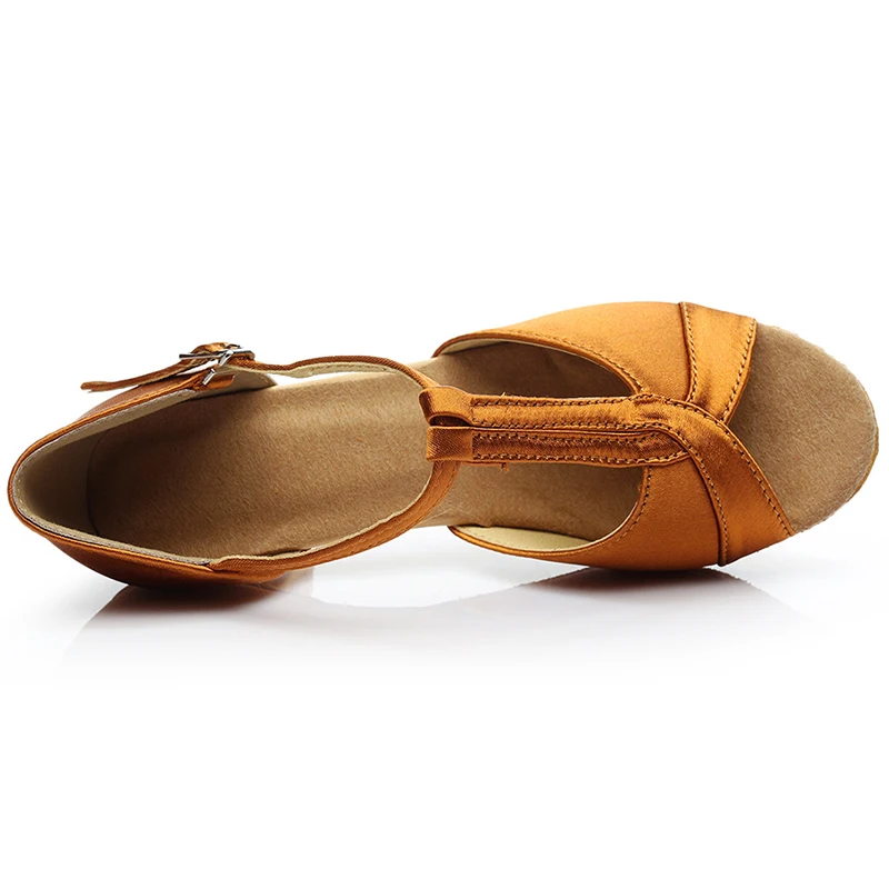 

Hot Selling Women Professional Dancing Shoes Ballroom Dance Shoes Ladies Latin Dance Shoes Heeled 5CM