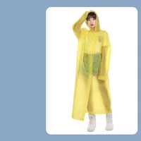 eva raincoat for girls women lengthened simple portable single person walking disposable raincoat for men poncho waterproof