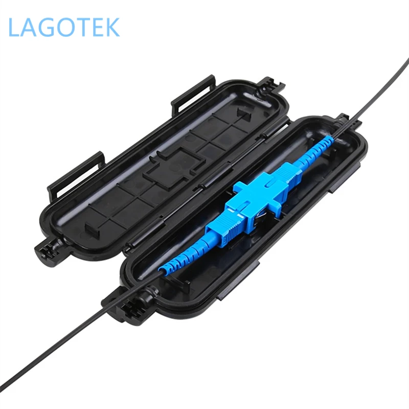 10 шт. FTTH drop cable rotection box коробка для защиты оптического волокна термоусадочная