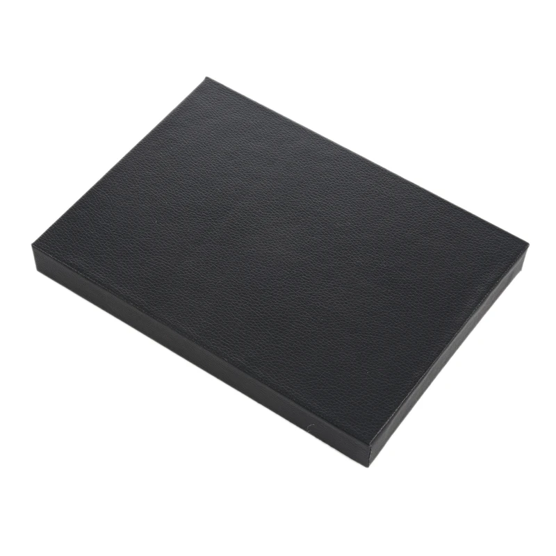 

Double Storage Box Can Put Ring Necklace Earrings Jewelry PU Storage Box Glasses Watch Display Box