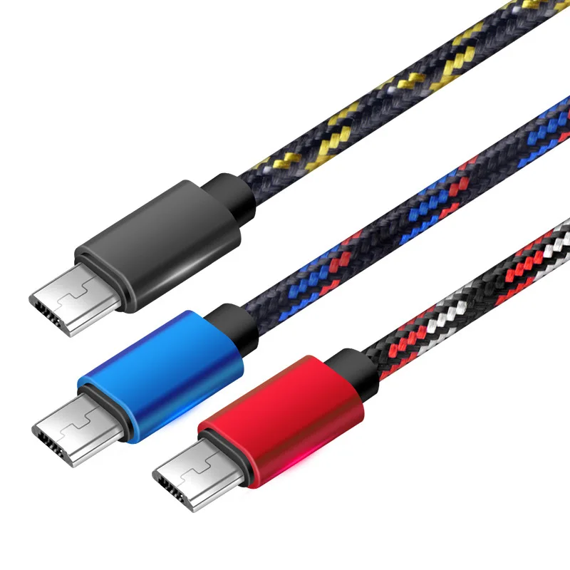 Кабель Micro USB для быстрой зарядки нейлоновый usb кабель и синхронизации данных