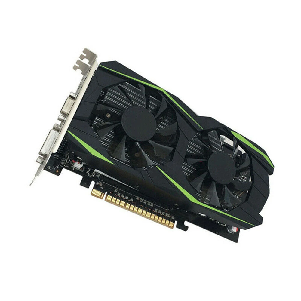 Игровая видеокарта с двумя вентиляторами DDR5 HDMI 4 Гб 128 бит | Компьютеры и офис
