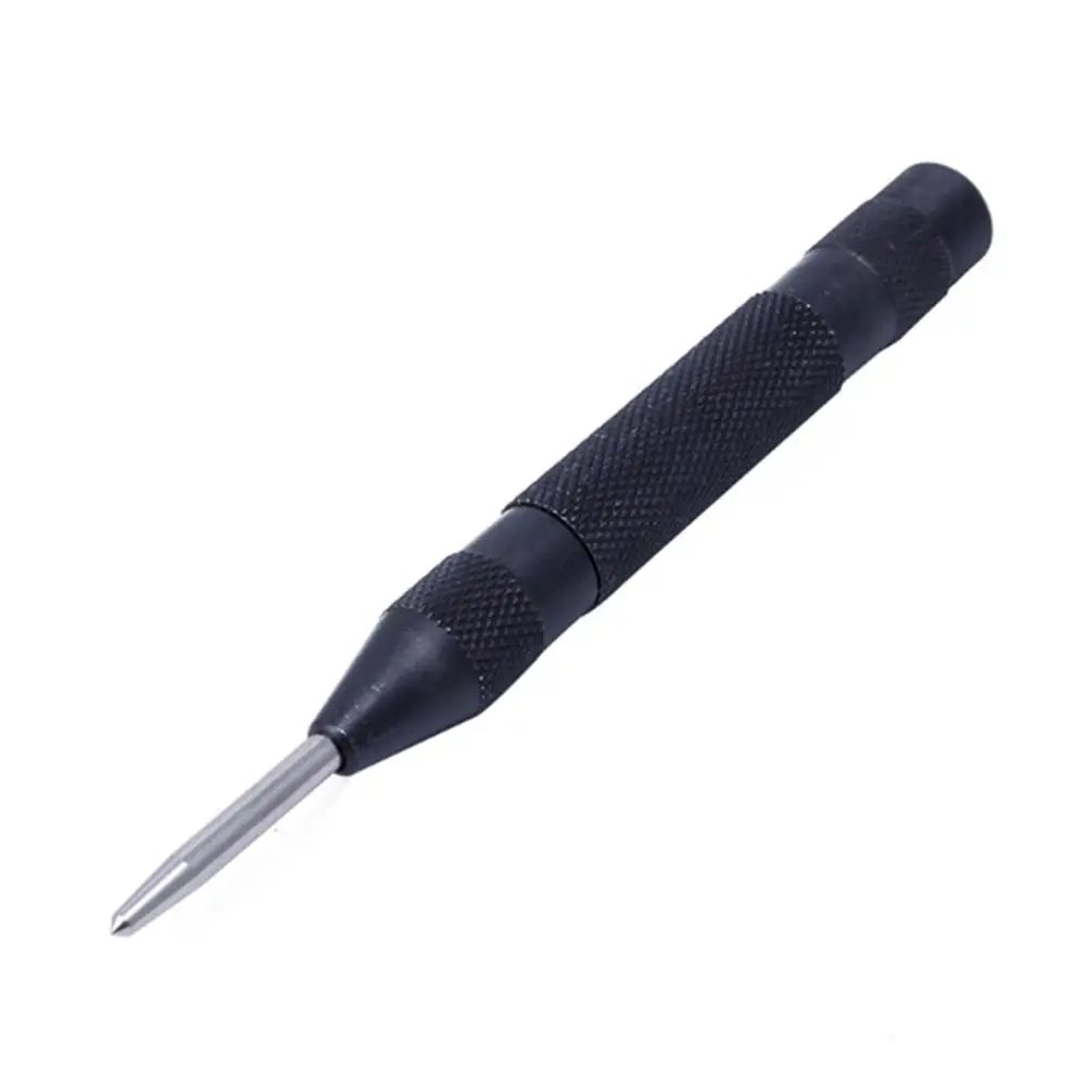 

1PC Practical Heavy Duty Automatic Centre Punch Spring Loaded Metal Wood Press Dent Marker