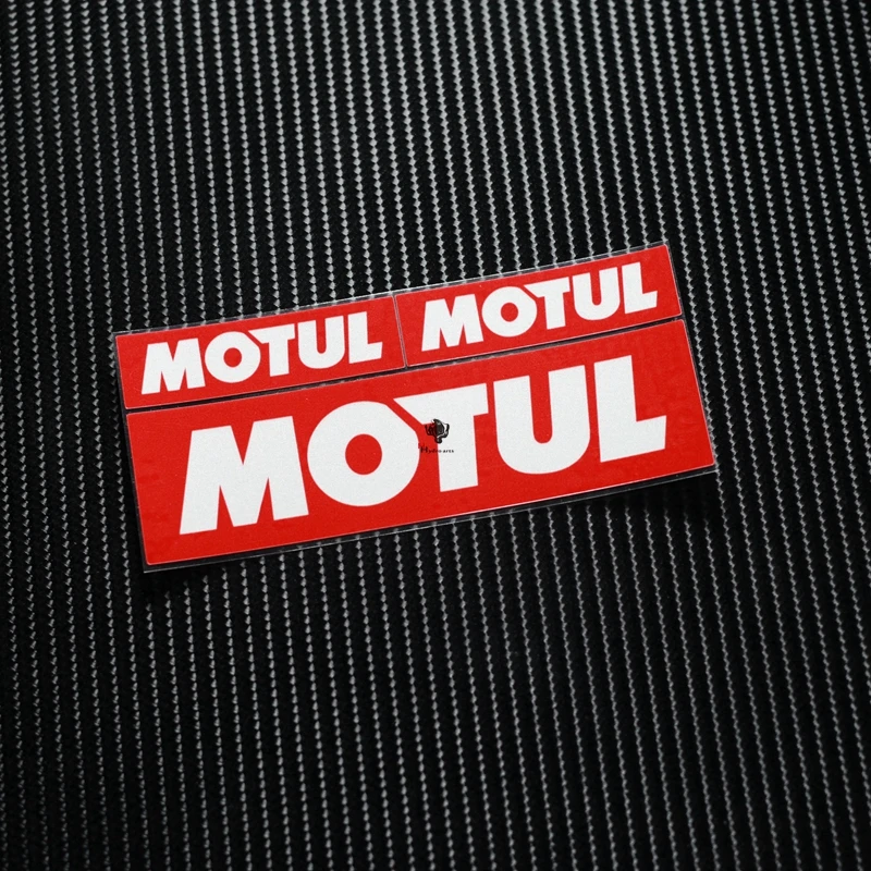 № TP077 MOTO GP SBK Sponsor Motul светоотражающие наклейки на автомобиль Мотогонки