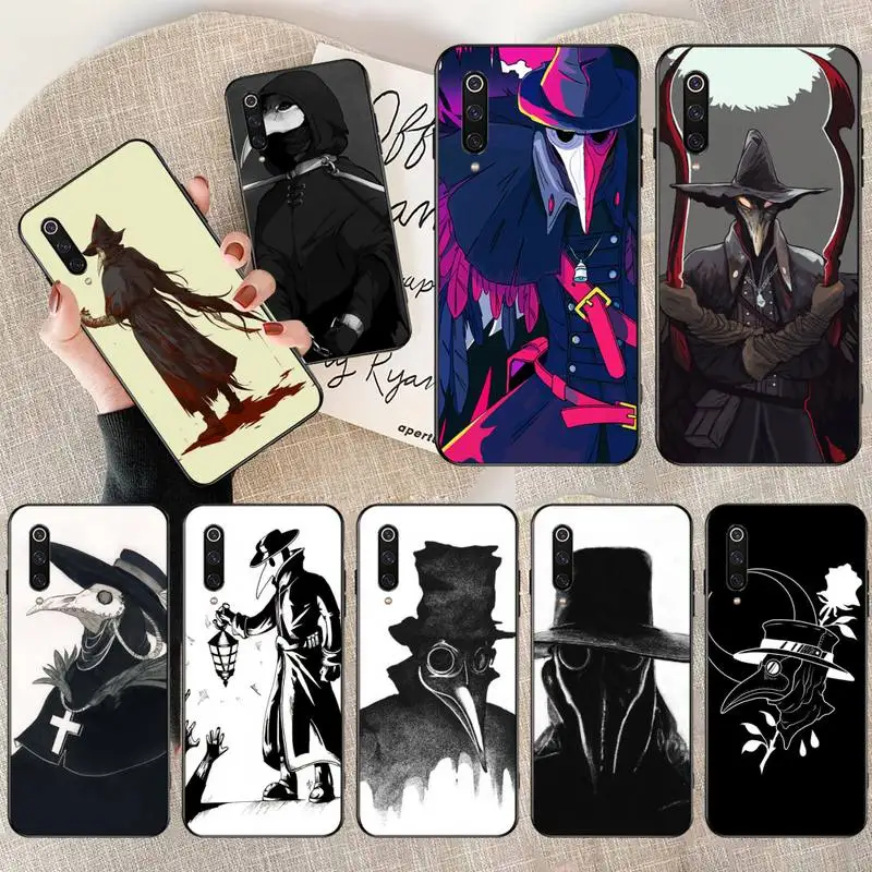 

PENGHUWAN Plague Doctor TPU Soft Silicone Phone Case Cover for Redmi Note 8 8A 7 6 6A 5 5A 4 4X 4A Go Pro Plus Prime
