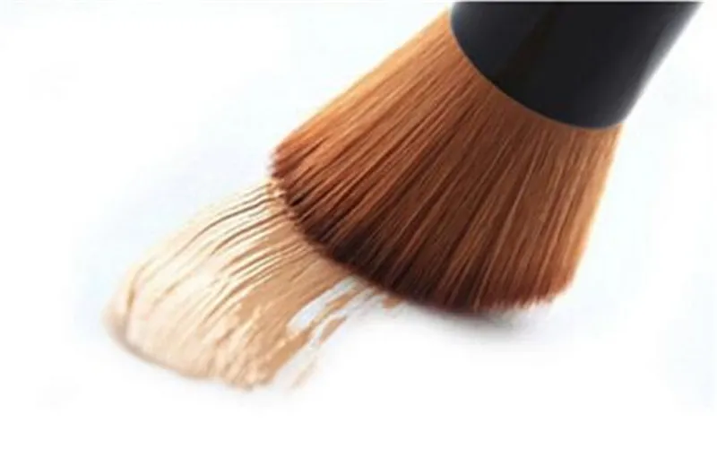 Кисть для румян макияжа древесины из мягкого нейлона и шифона со вставками в