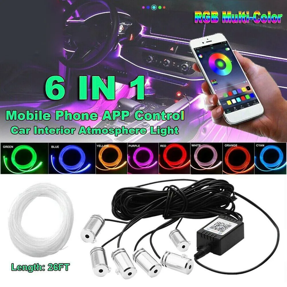 

Flexible Light Strip Interior RGB LED Light Accessories Atmosphere DC 12V