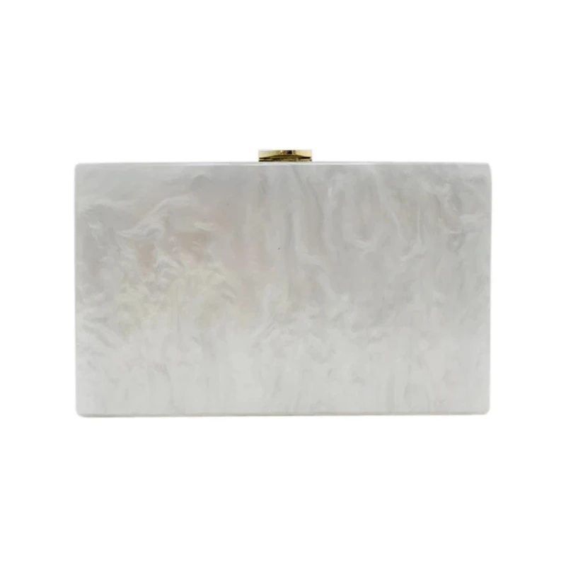 Женская вечерняя сумка-клатч из акрила с цепочками | Багаж и сумки