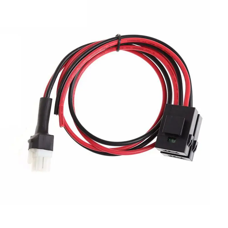 30A 1 м предохранитель 6 PIN коротковолновой кабель питания для Yaesu FT 857D 897D|Сетевые