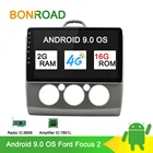 Автомобильный мультимедийный плеер Bonroad, 10 дюймов, Android 9,0, для focus 2 Mk2, радио, GPS-навигация, видео, аудио плеер, 4 Гб ОЗУ, 2 Гб ПЗУ, 16 ГБ