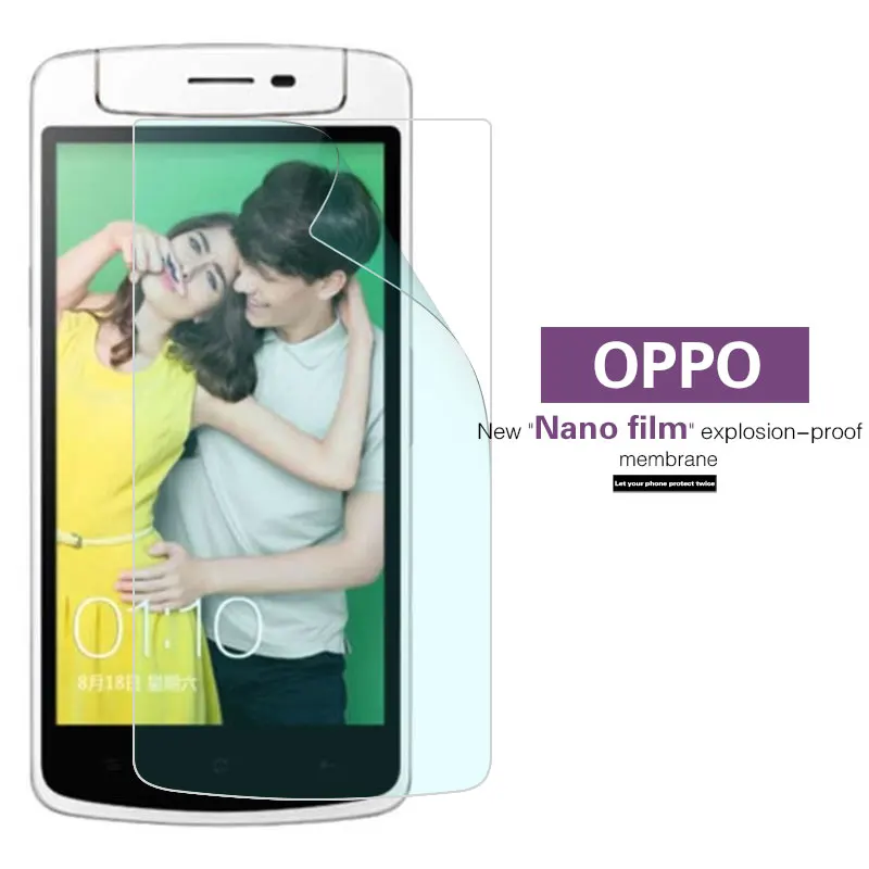 Противовзрывная мягкая нано-пленка из ТПУ для OPPO N1 Mini N3 Neo 5 Neo5S Neo7 R9 Plus R9S X9009 R9SK Lite REALME 1, чехол