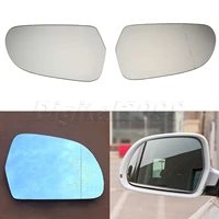 2pcs lr car heated door wing mirror glass rearview side mirrors for audi a3 a4 s4 a5 a6 s6 a8 allroad q3 skoda octavia superb