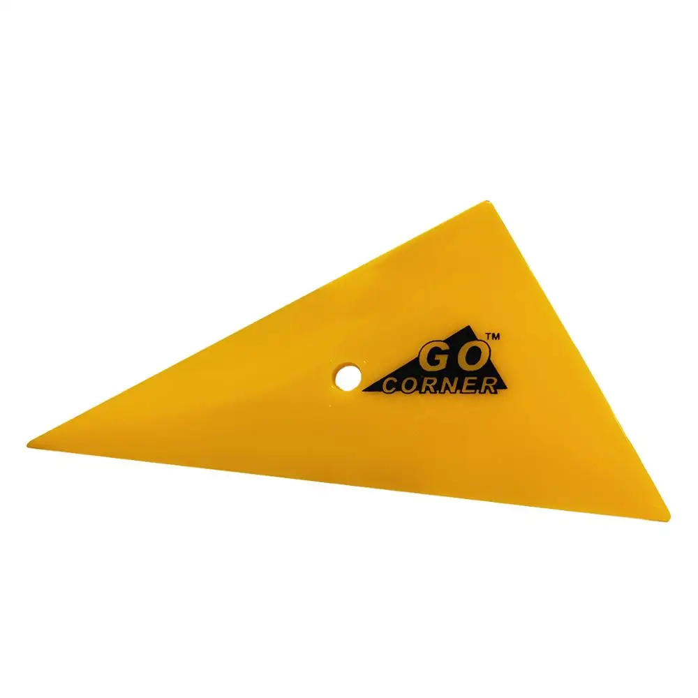 Профессиональный инструмент для тонирования окон желтая треугольная угловая