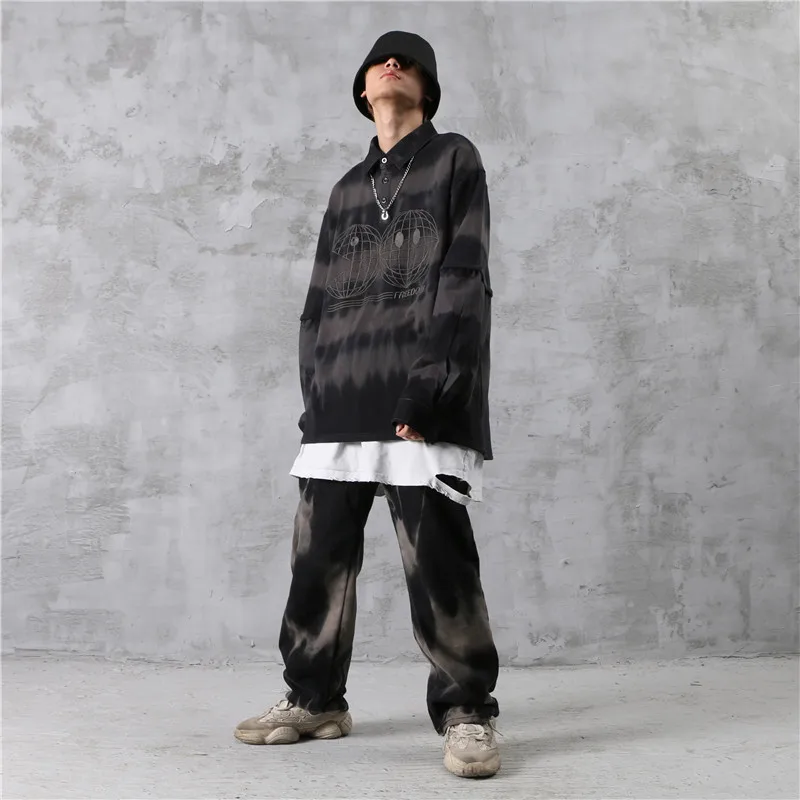 2020 мужские толстовки с капюшоном в стиле Hip Hop свитшот забавным улыбающимся