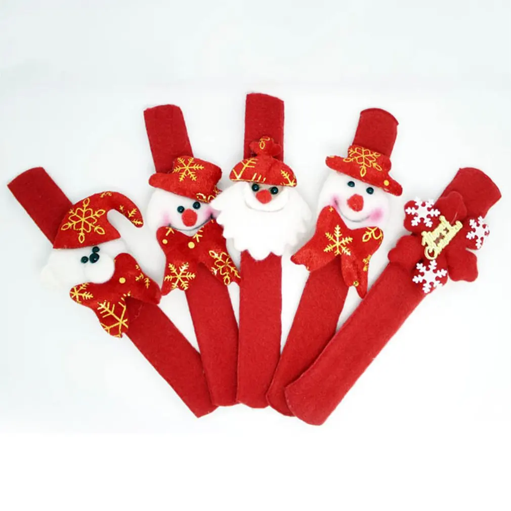 Забавный дизайн Рождественское украшение хлопковое кольцо модный браслет