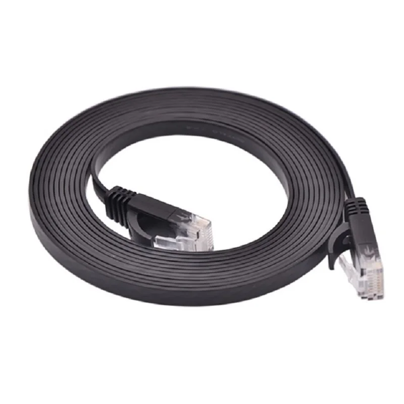 60 шт./лот LNYUELEC 0 15 м = см кабель из чистой меди CAT6 плоский UTP Ethernet сетевой RJ45 патч LAN
