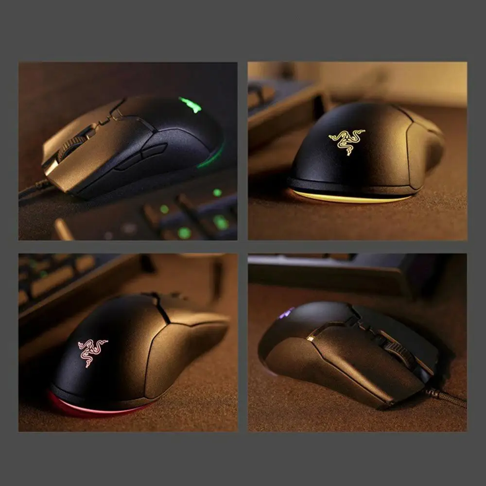 Крутая черная Viper Mini Edition оптическая компьютерная cf-проводная игровая мышь