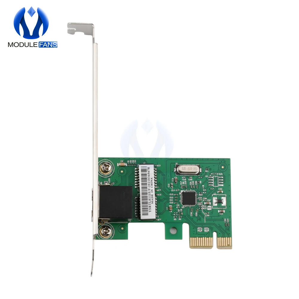 1000 Мбит/с Gigabit Ethernet PCI Express E сетевая карта 10/100/1000 м RJ 45 RJ45 сетевой адаптер конвертер