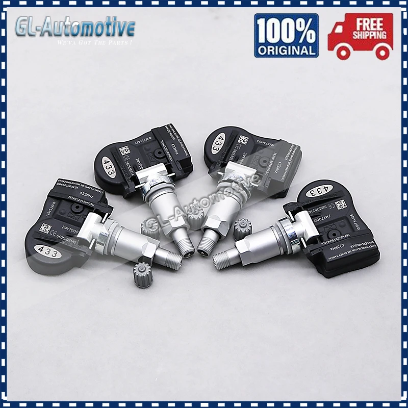 

4 pieces 56053031AD Tire Pressure Monitoring System Sensor 433Mhz For Chrysler 300 Voyager Dodge Charger Journey 56053031AC