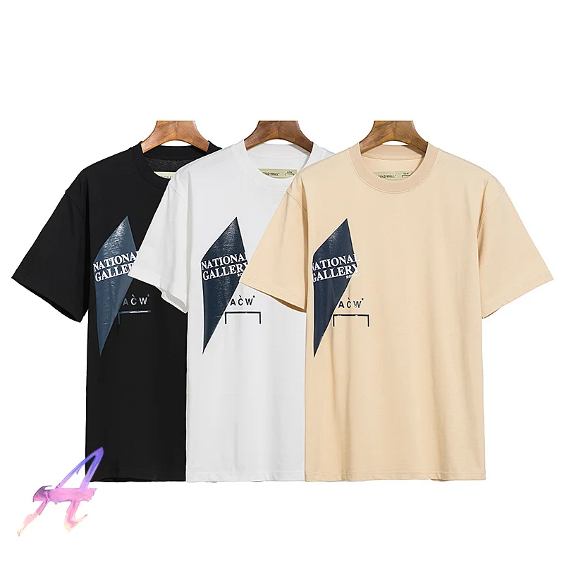 

Футболка A-Cold-Wall для мужчин и женщин, Повседневная Свободная футболка ACW, топы в стиле холодной стены с принтом, футболки высокого качества из...