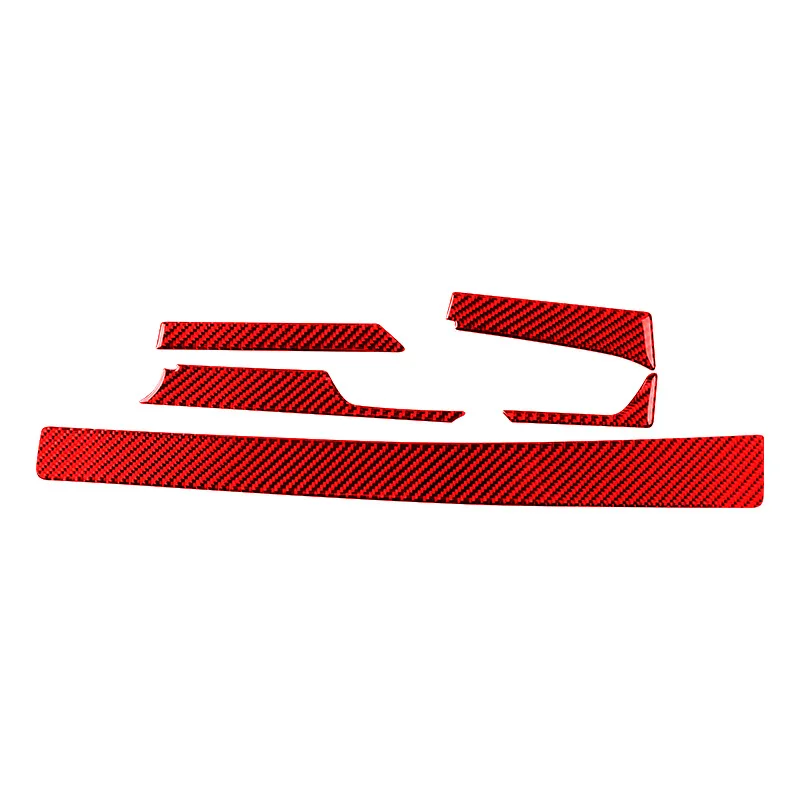 

For Chevrolet Camaro 2016-19 Accessories for Camaro Sticker Real Carbon Fiber Interior Center Console Dash Cover Stickers