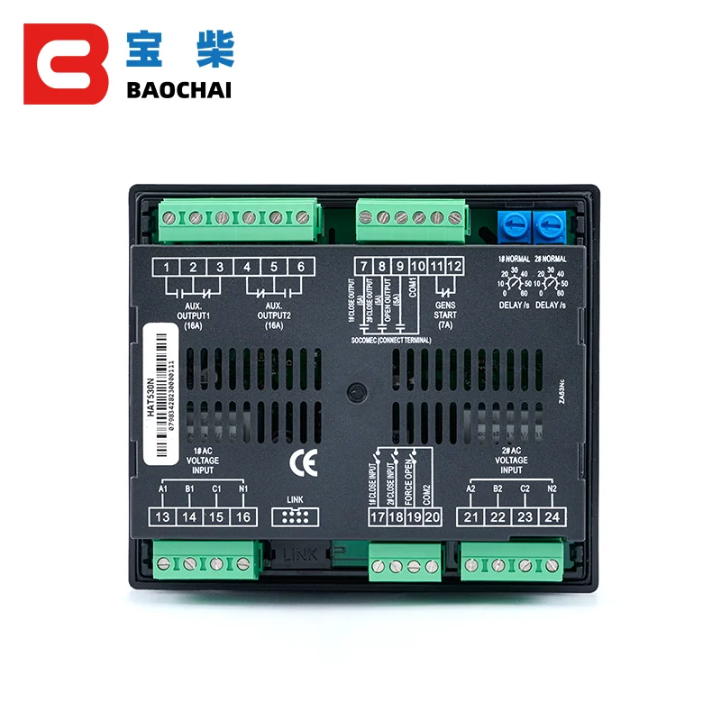 Новый модуль управления автоматическим переключателем передачи Smartgen HAT530N ATS ac