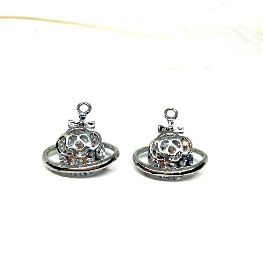 Кулон из циркониевого сплава 17 мм * 7 2 серьги браслет аксессуары для брелоков