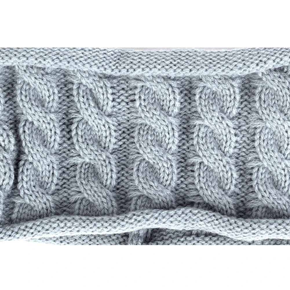 

2pcs Hat Scarf Set Outfit Neckerchief Daily Cute Warm Striped Soft Baby Kids Autumn Winter Woolen Yarn Gift Unisex Knitted